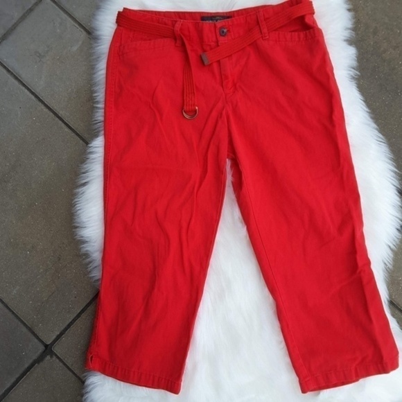 Lauren Ralph Lauren Denim - Lauren Ralph Lauren 3/4 Jeans Red 8